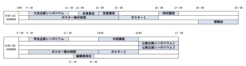 スケジュール